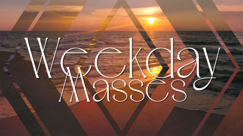 Filmed Weekday Masses